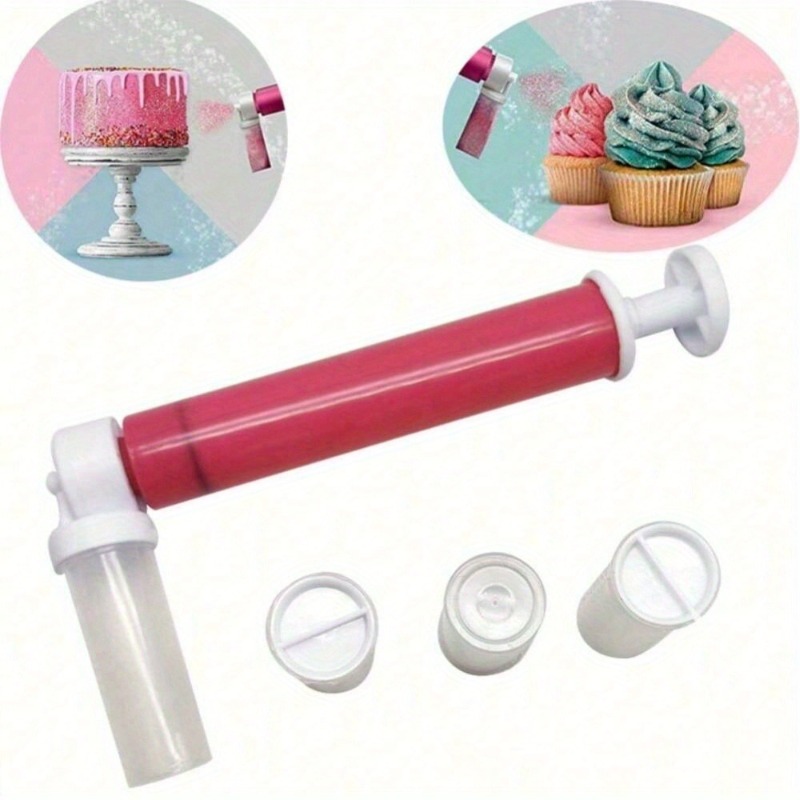 Kitchen Baking Utensil - Manual Airbrush Spray Gun for Cake