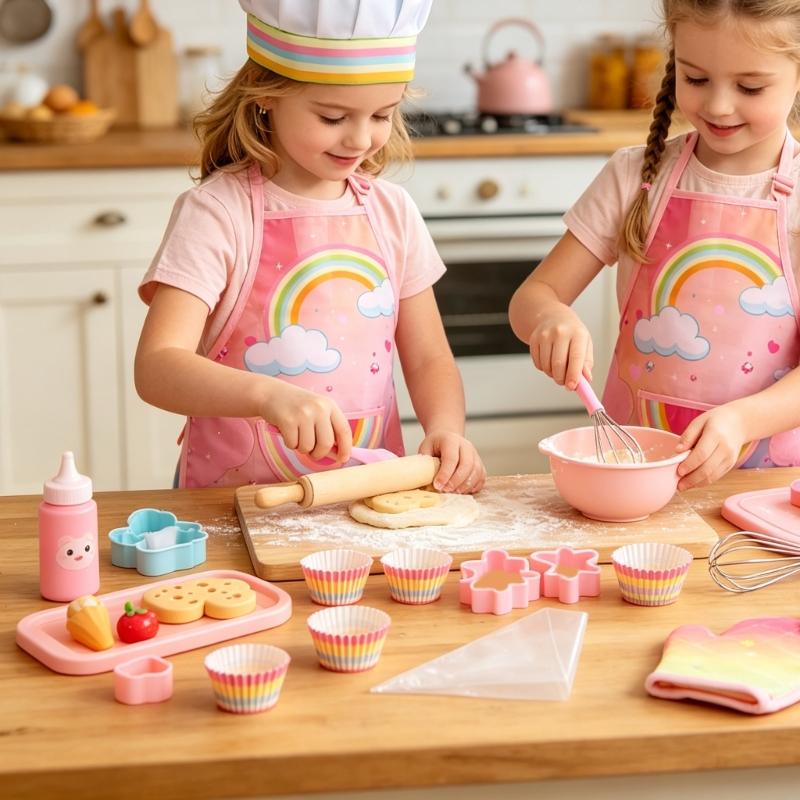 Kitchen Kids Baking Set - Trẻ Làm Bánh Tạp Dề Bộ