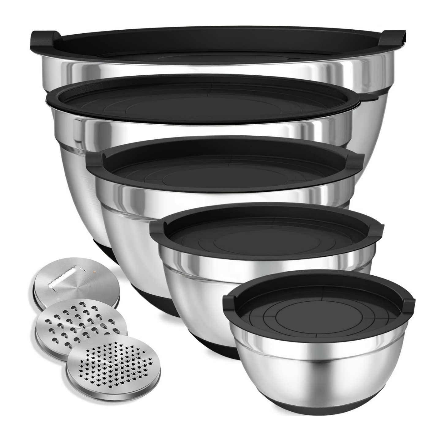 Stand Mixer Bowl - 8pcs Mixing Bowls with Airtight Lids,