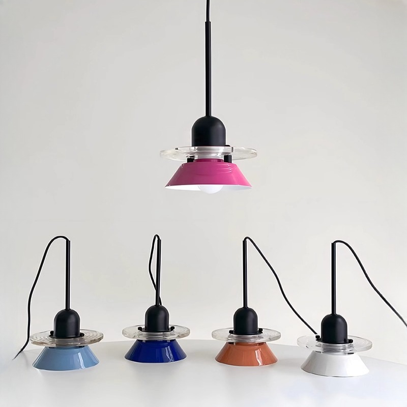 Kitchen Baking Island - Nordic Modern Macaron Colored Pendant Light