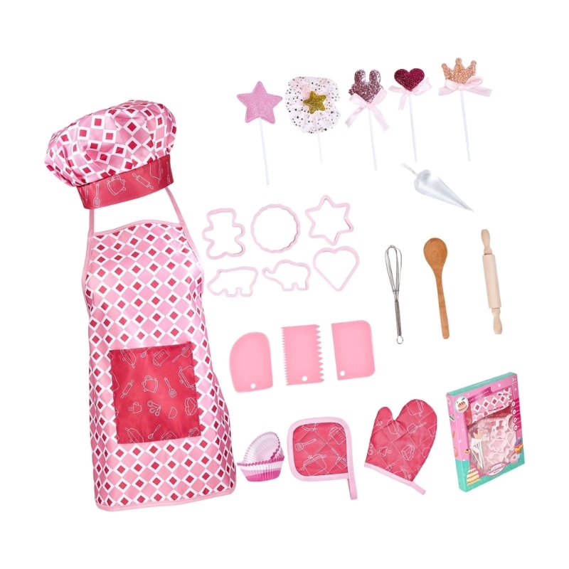 Kitchen Kids Baking Set - Bộ đồ chơi trang phục nấu
