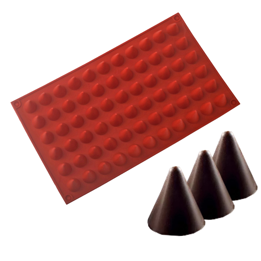 66-Cells Cone Chocolate Baking - đánh giá và giá Kitchen Baking Utensil
