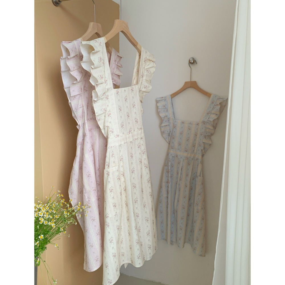 Sleeveless Floral Cotton Women - đánh giá và giá Kitchen Baking Drawing