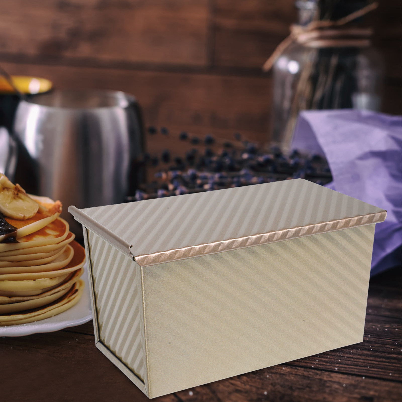 Rectangular Wave Pattern Toast - đánh giá và giá Kitchen Baking Pan