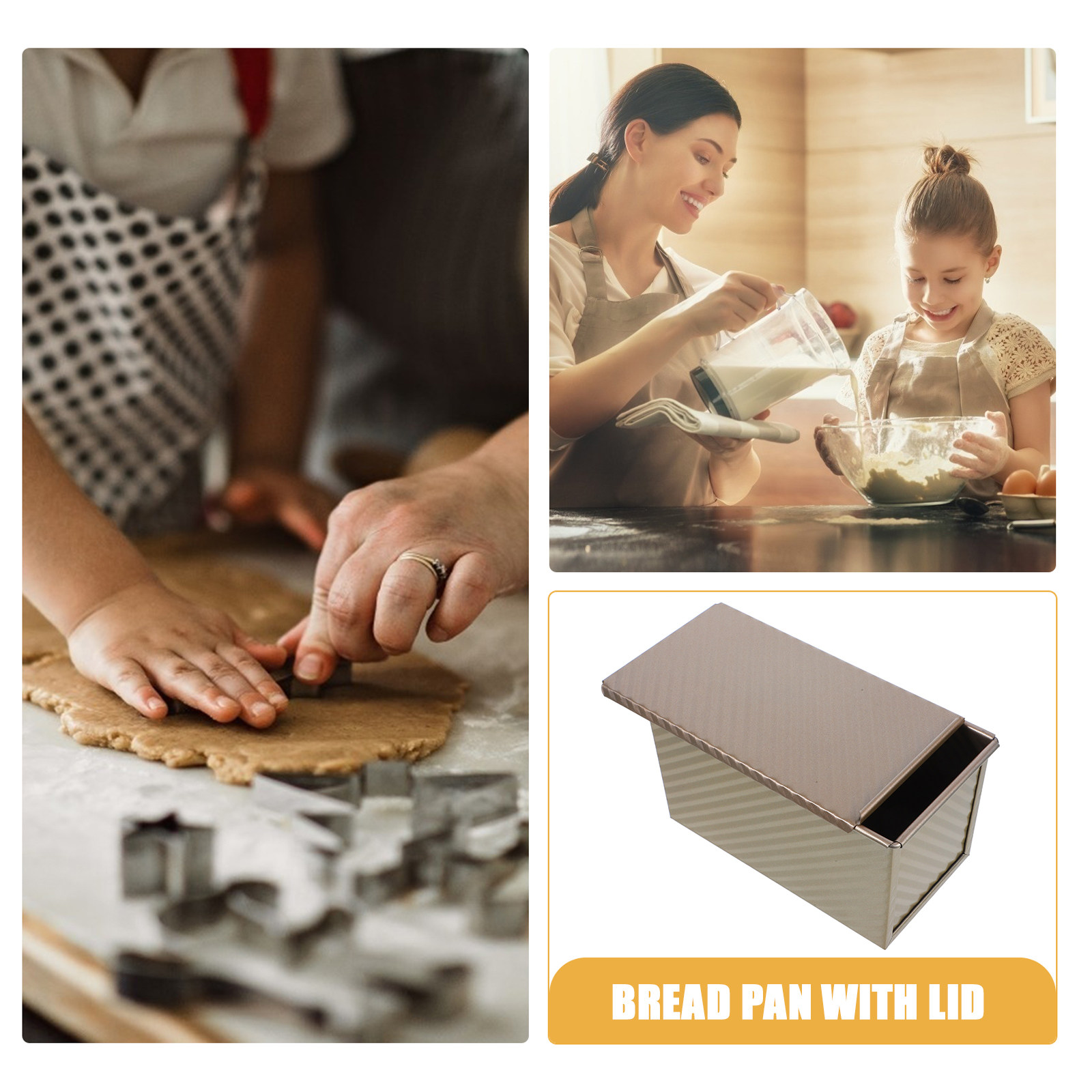 Rectangular Wave Pattern Toast - đánh giá và giá Kitchen Baking Pan