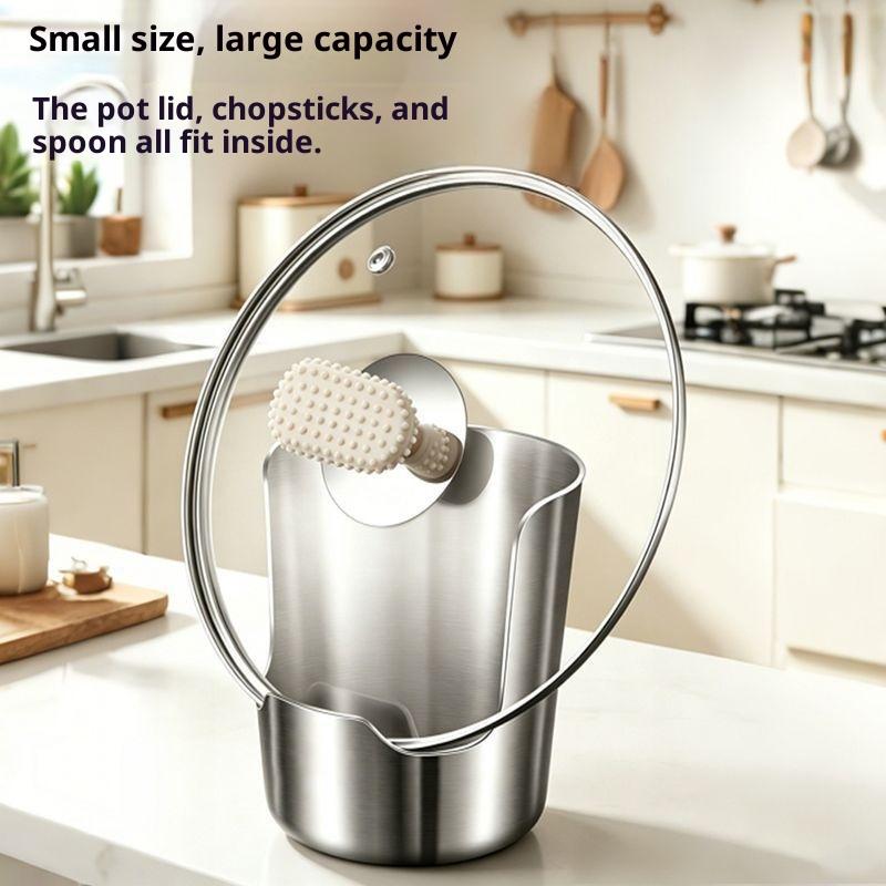Stainless Steel Spoon Holder R - đánh giá và giá Kitchen Baking Utensil