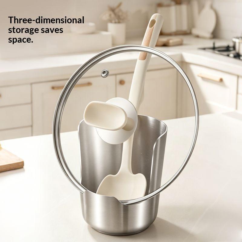 Stainless Steel Spoon Holder R - đánh giá và giá Kitchen Baking Utensil