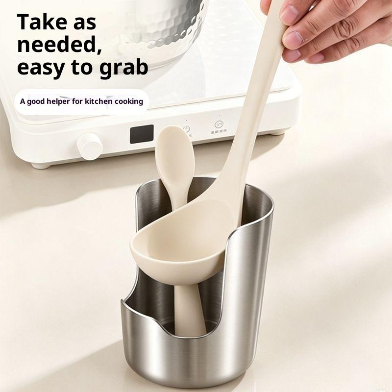 Stainless Steel Spoon Holder R - đánh giá và giá Kitchen Baking Utensil