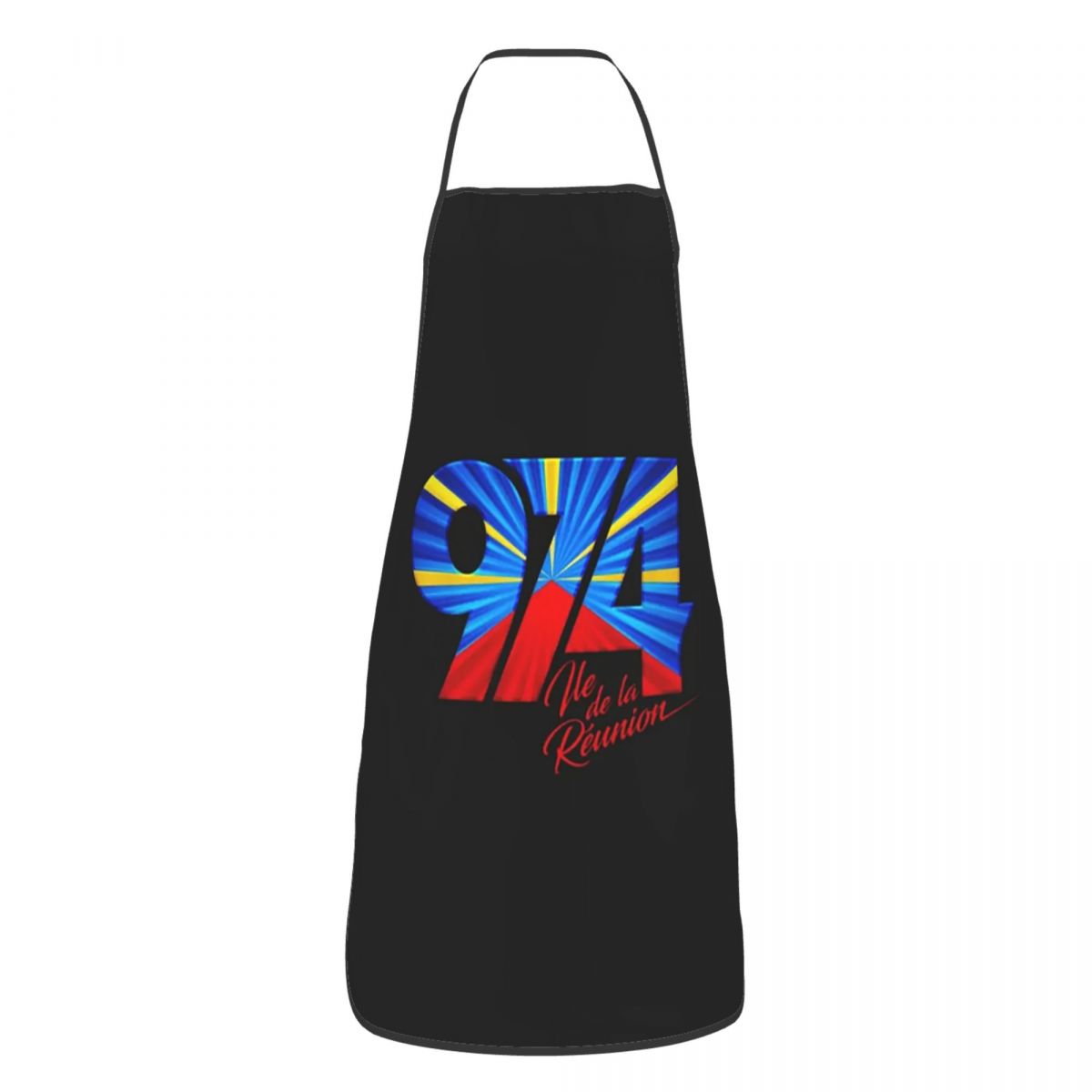 974 Reunion Island Flag Apron  - đánh giá và giá Kitchen Baking Island
