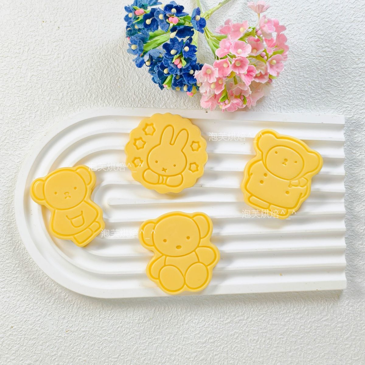 Cute 3D Press Cookie Mold with - đánh giá và giá Kitchen Baking Utensil