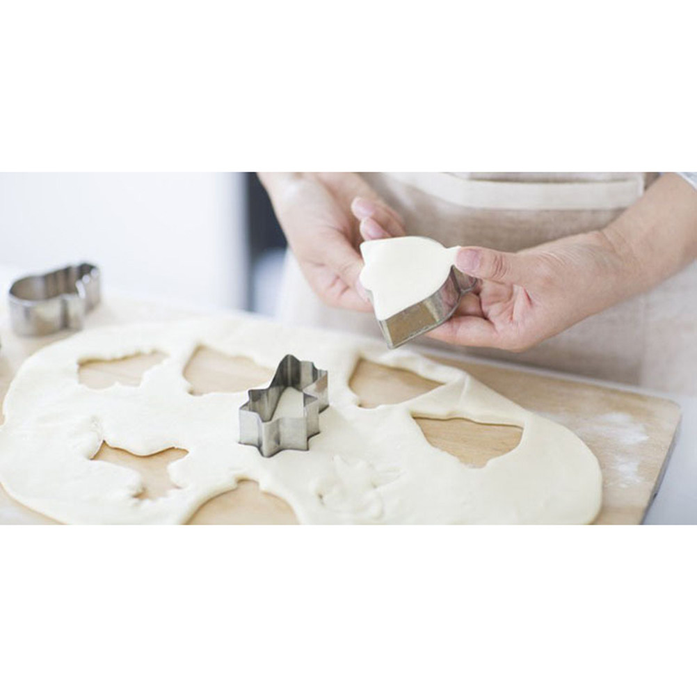 5Pcs Toast Shape Biscuit Mould - đánh giá và giá Baking Kitchen Diy