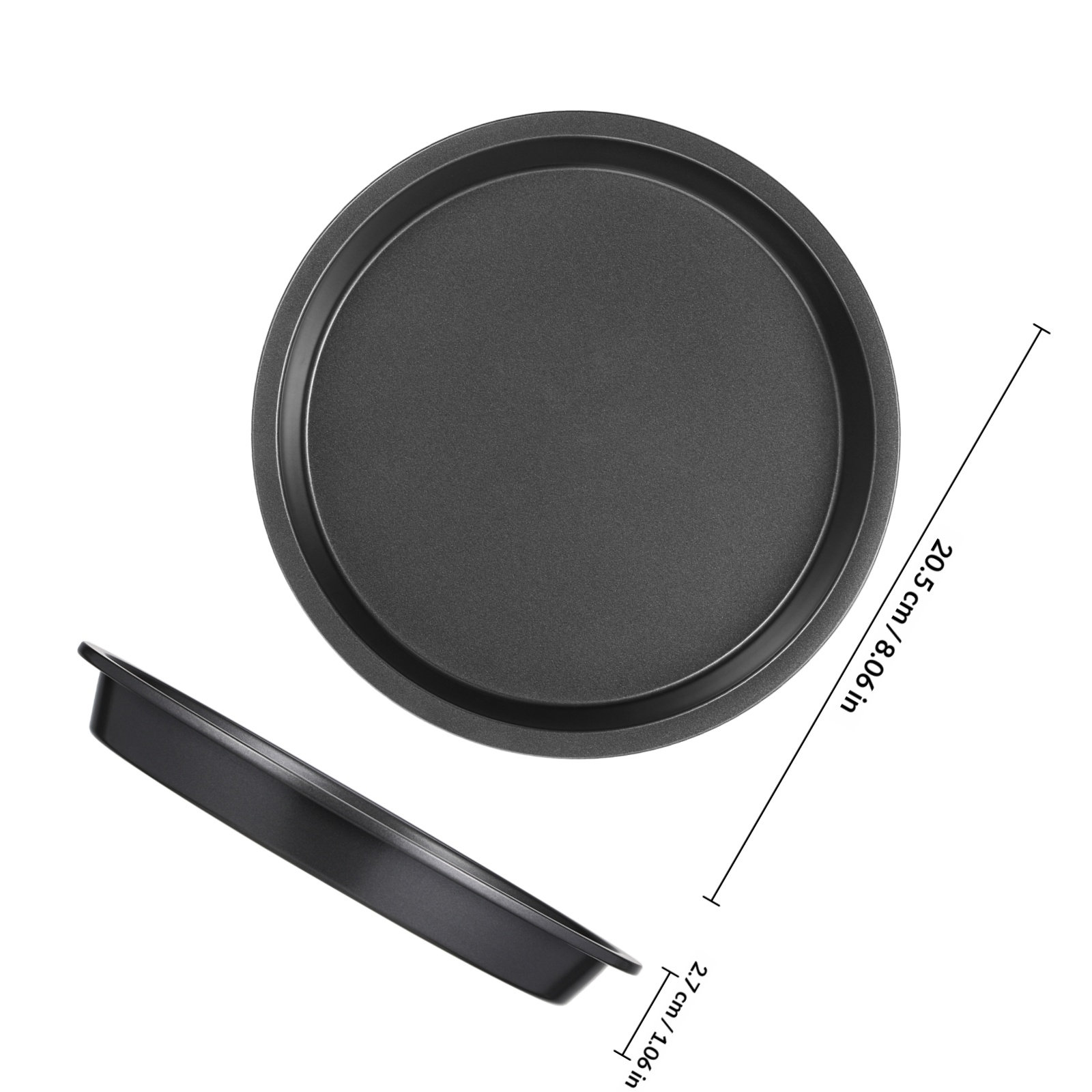 Round Cake Pan Carbon Steel No - đánh giá và giá Kitchen Baking Pan
