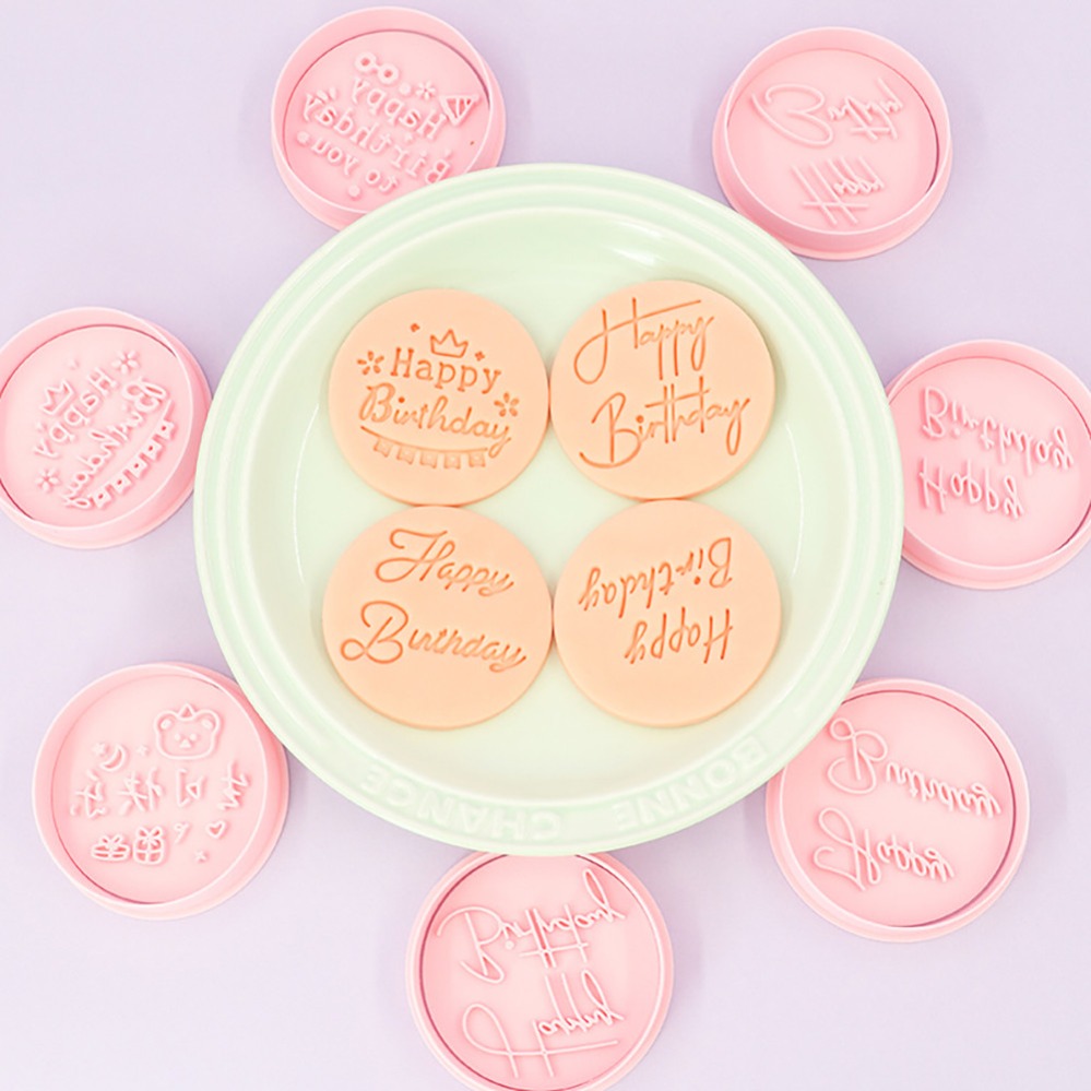 Happy Birthday Cookie Cutters  - đánh giá và giá Kitchen Baking Utensil