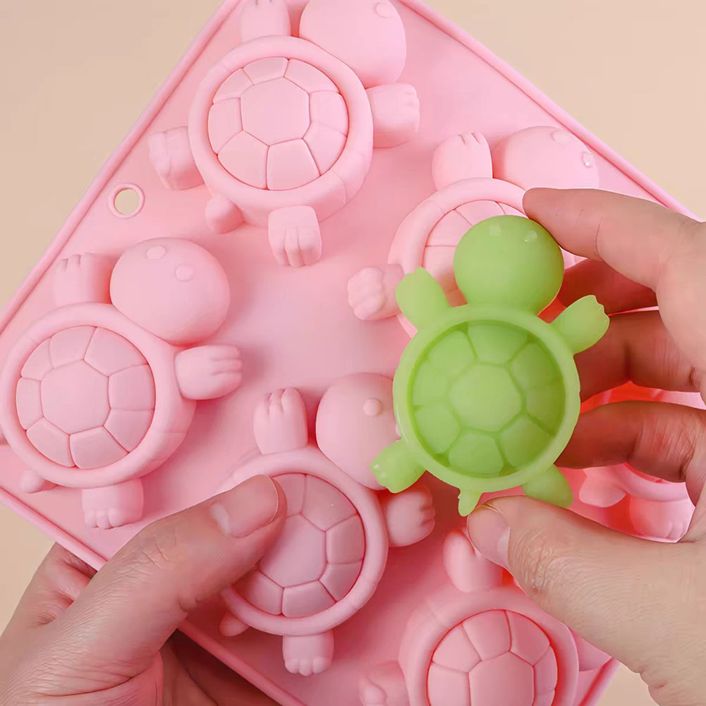 Turtles Ice Tray 3D Tortoises  - đánh giá và giá Baking Kitchen Diy