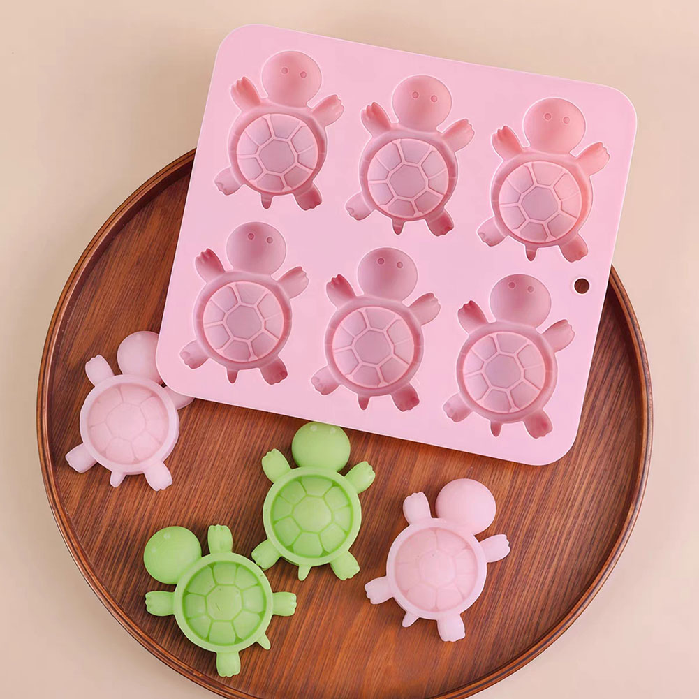 Turtles Ice Tray 3D Tortoises  - đánh giá và giá Baking Kitchen Diy