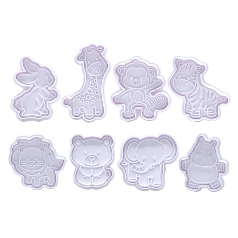 4Pcs Animal Cookie Cutter Set  - đánh giá và giá Kitchen Kids Baking Set