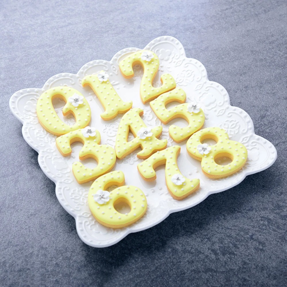 Numbers Cookie Cutters Biscuit - đánh giá và giá Baking Kitchen Diy