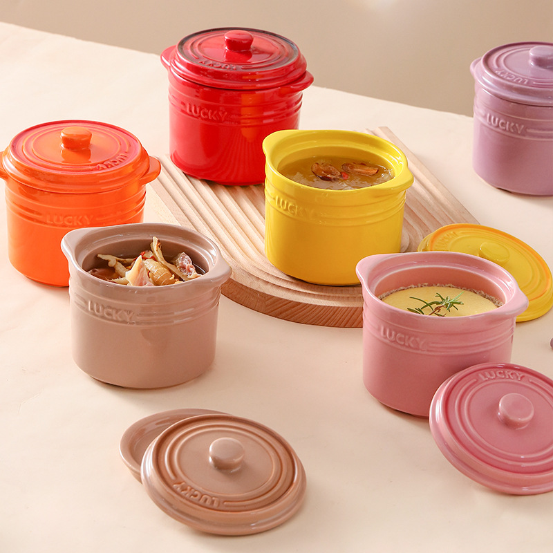 Double Lid Ceramic Bowl,Bird's - đánh giá và giá Kitchen Baking Utensil
