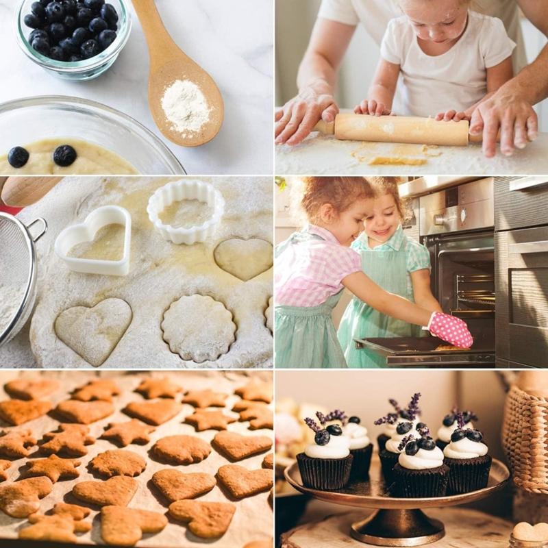 Trẻ Làm Bánh Tạp Dề Bộ Găng Ta - đánh giá và giá Kitchen Kids Baking Set