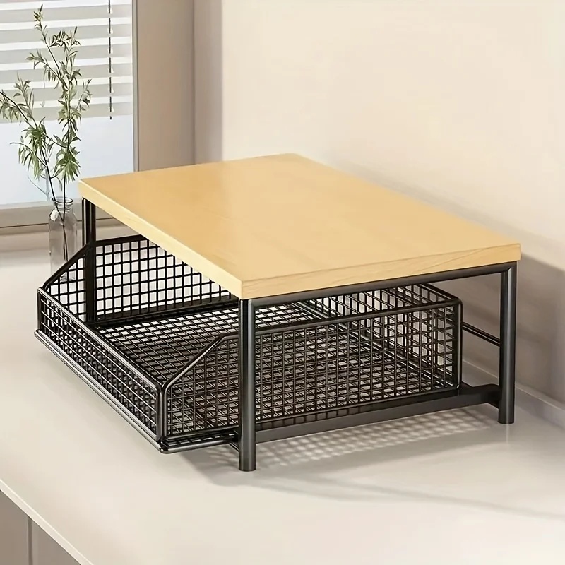 Vertical Microwave Stand with  - đánh giá và giá Kitchen Baking Drawer