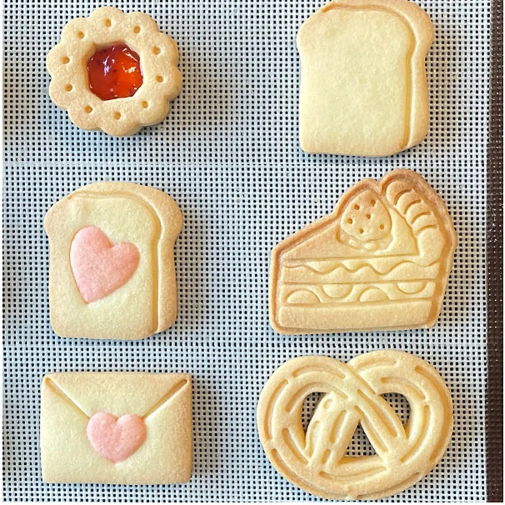 Sandwich Jam Biscuit Mold Stam - đánh giá và giá Baking Kitchen Diy