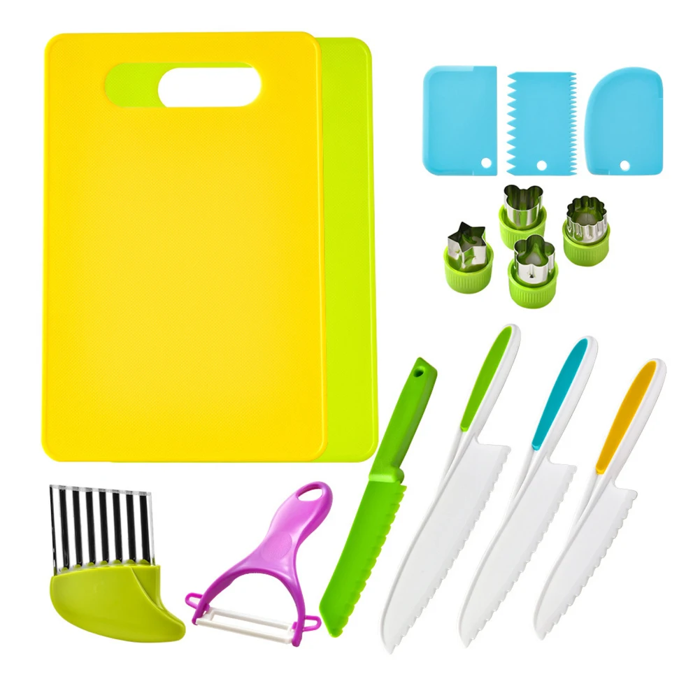 15 Pcs Kids Kitchen Tools Cutt - đánh giá và giá Kitchen Kids Baking Set