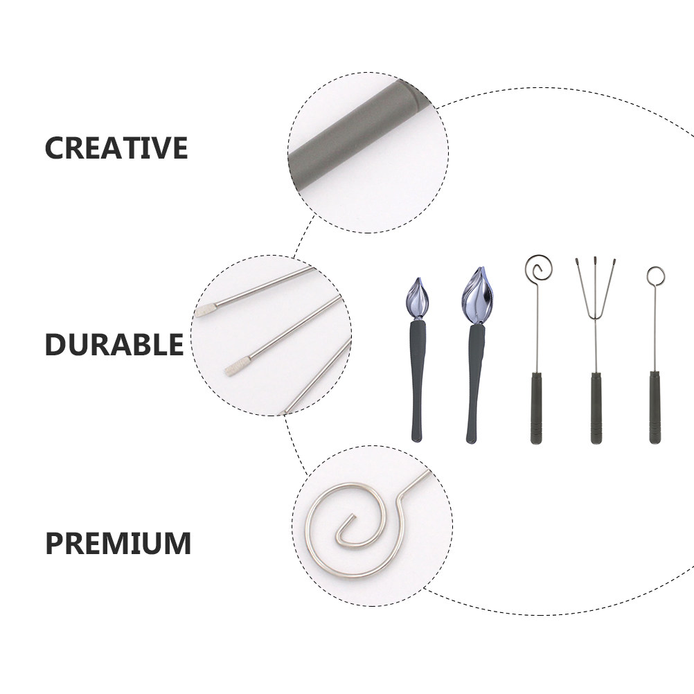 1Set Stainless Steel Chocolate - đánh giá và giá Kitchen Baking Drawing