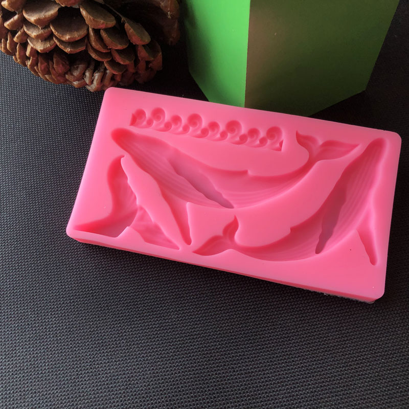 Tự Làm Cá Voi Khuôn Silicon Dư - đánh giá và giá Baking Kitchen Diy
