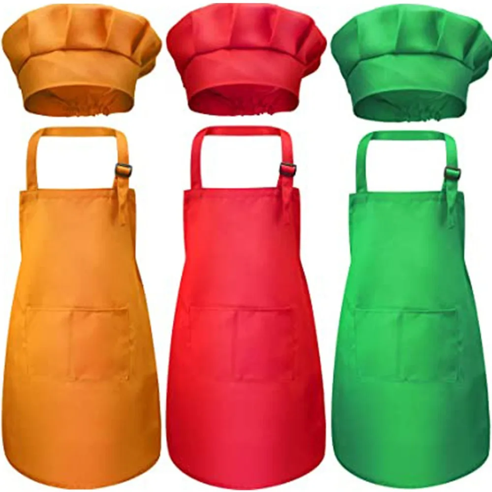 Children Chef Apron Front Pock - đánh giá và giá Kitchen Kids Baking Set