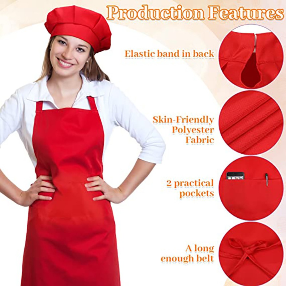 Children Chef Apron Front Pock - đánh giá và giá Kitchen Kids Baking Set