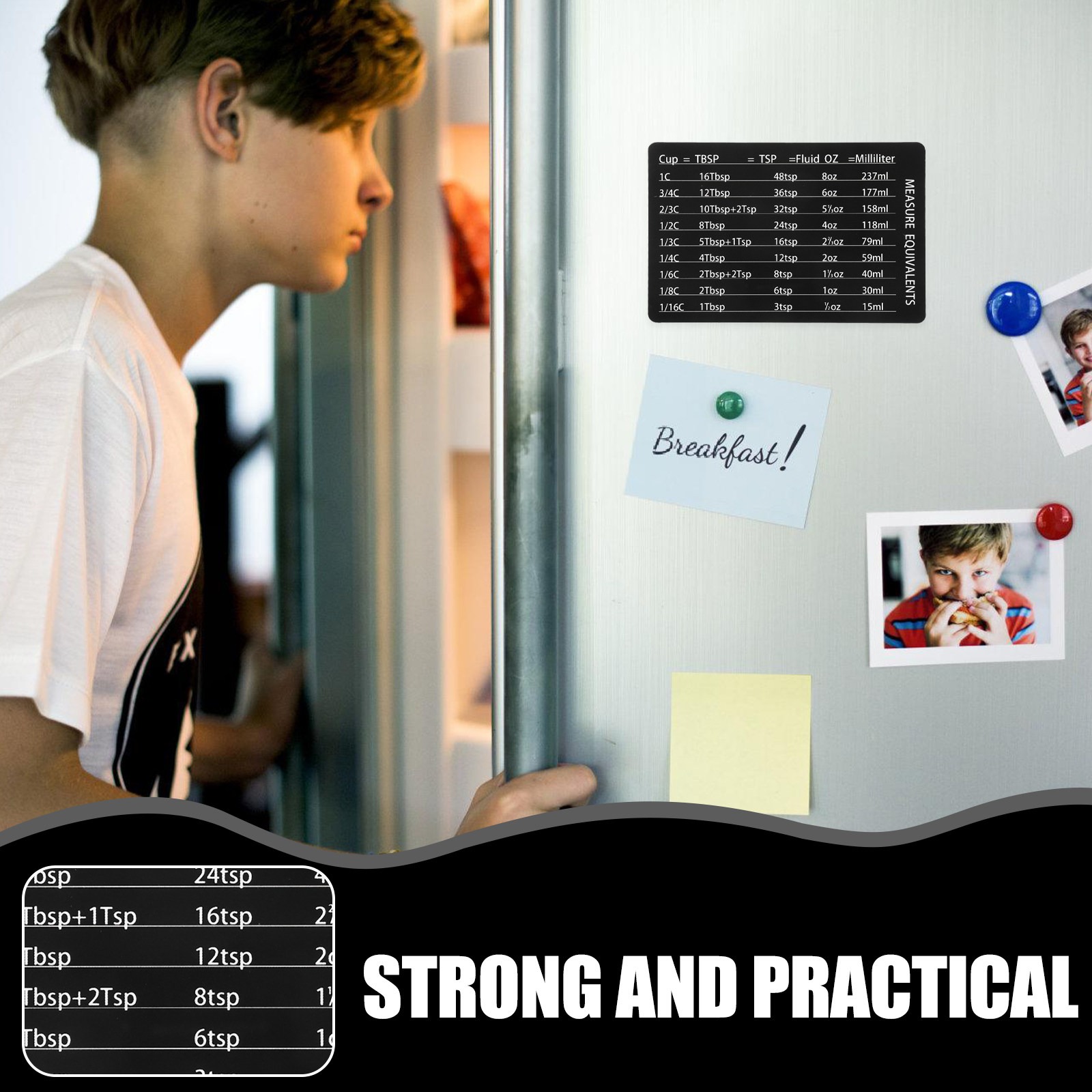 Magnetic Kitchen Conversion Ch - đánh giá và giá Kitchen Baking Conversion Chart