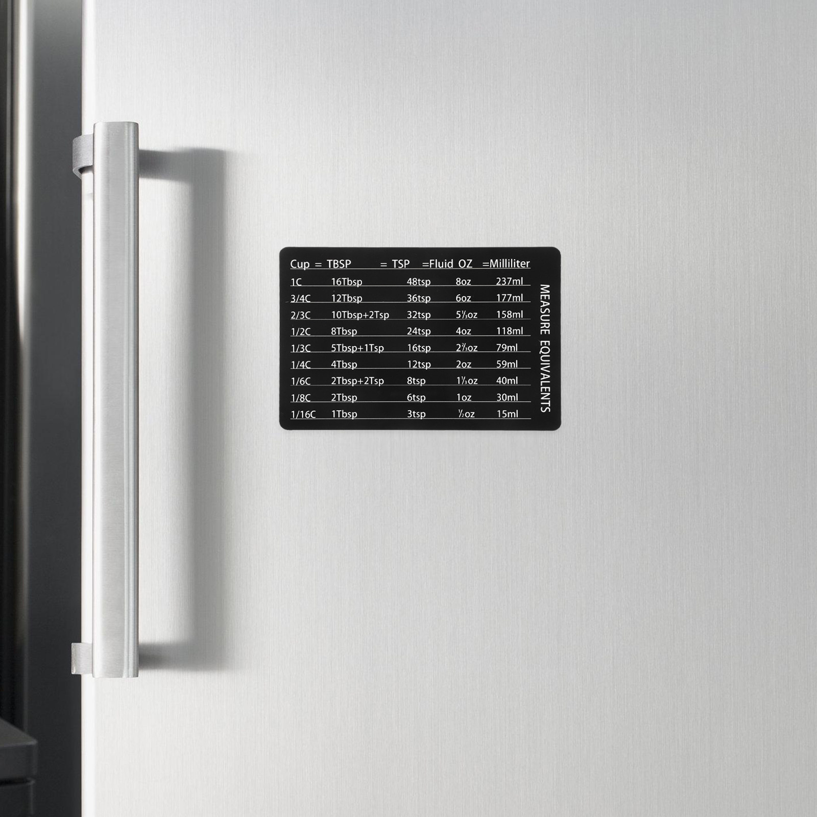 Magnetic Kitchen Conversion Ch - đánh giá và giá Kitchen Baking Conversion Chart