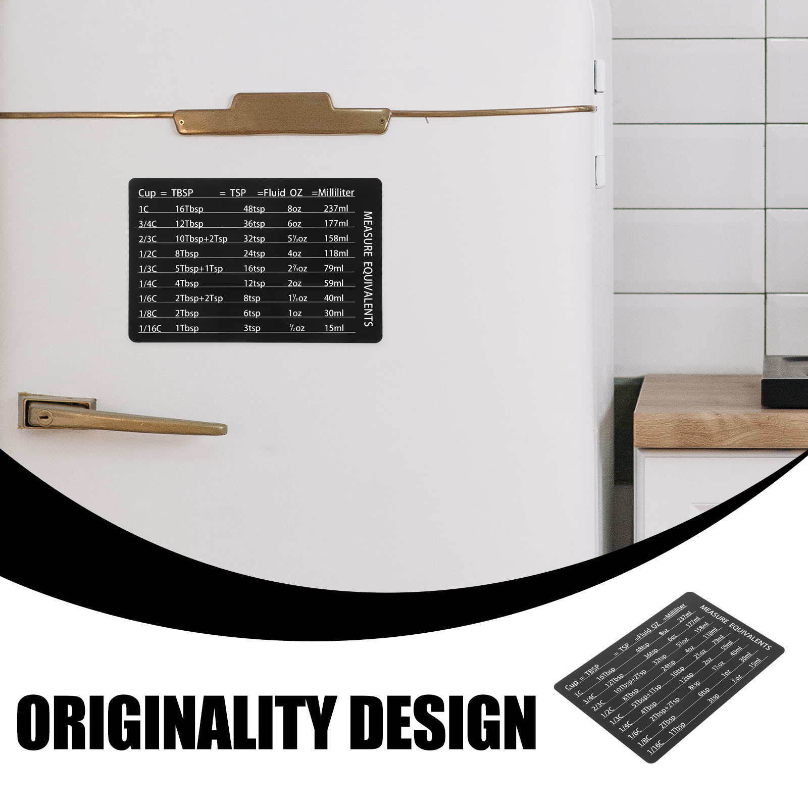 Magnetic Kitchen Conversion Ch - đánh giá và giá Kitchen Baking Conversion Chart