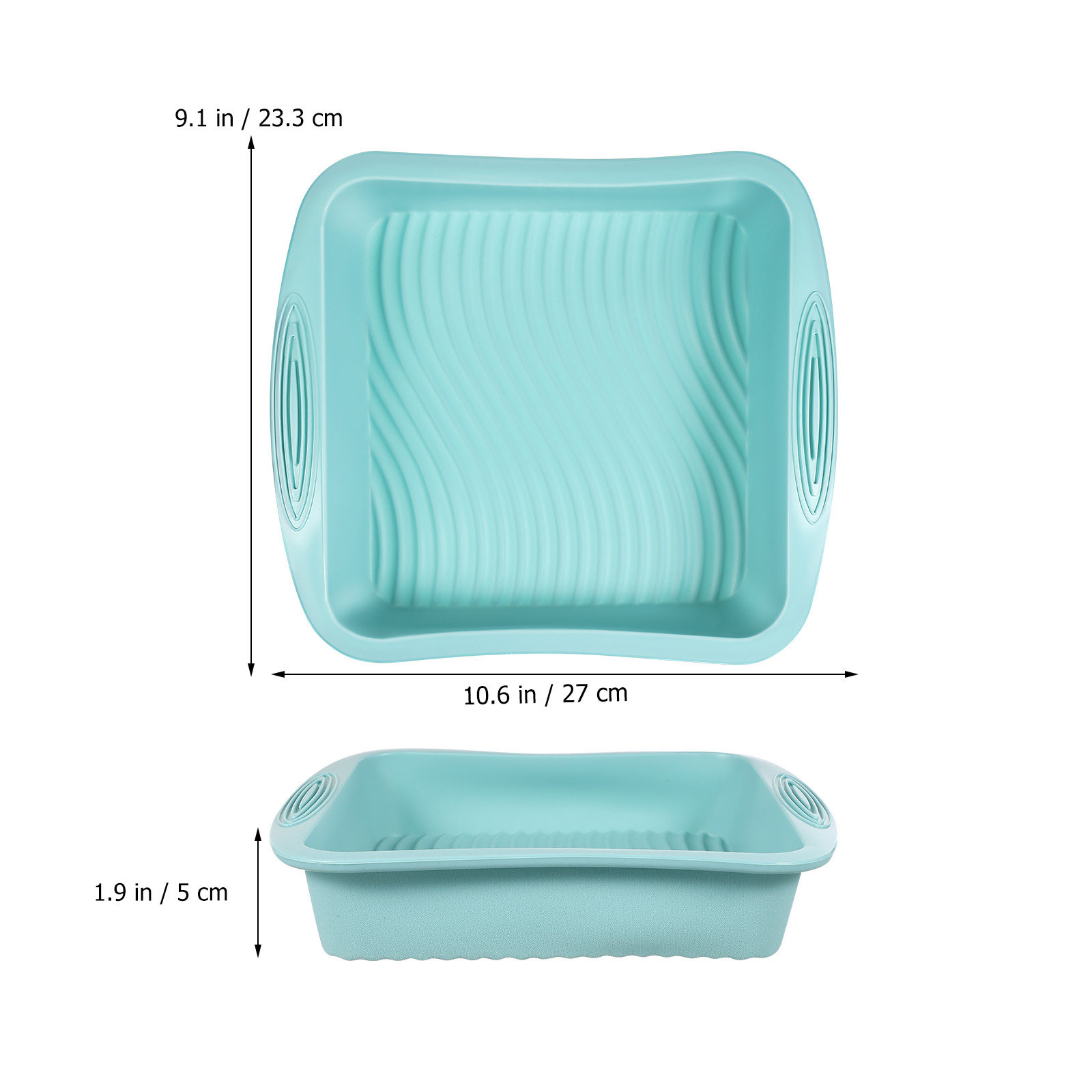 Silicone Baking Tin Square Cak - đánh giá và giá Kitchen Baking Pan