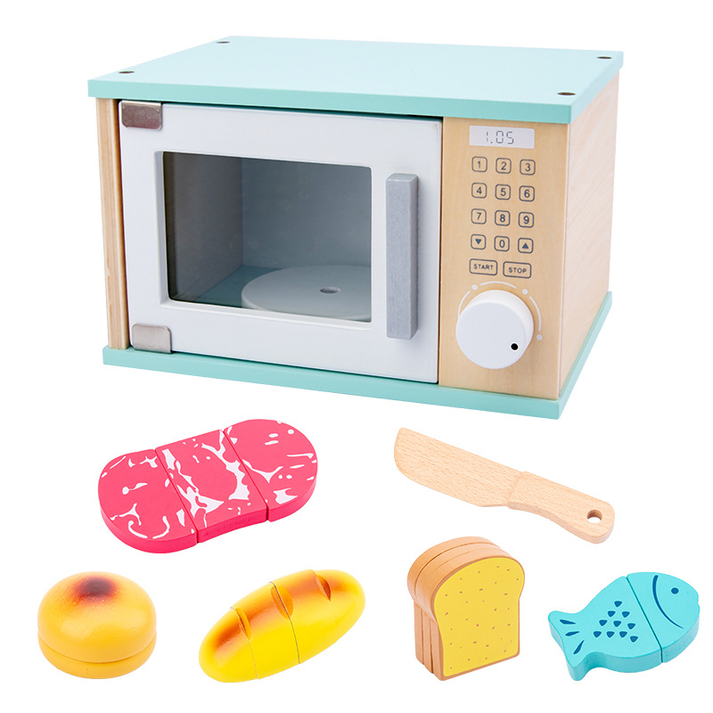 Wooden Pretend Kitchen Playset - đánh giá và giá Kitchen Kids Baking Set