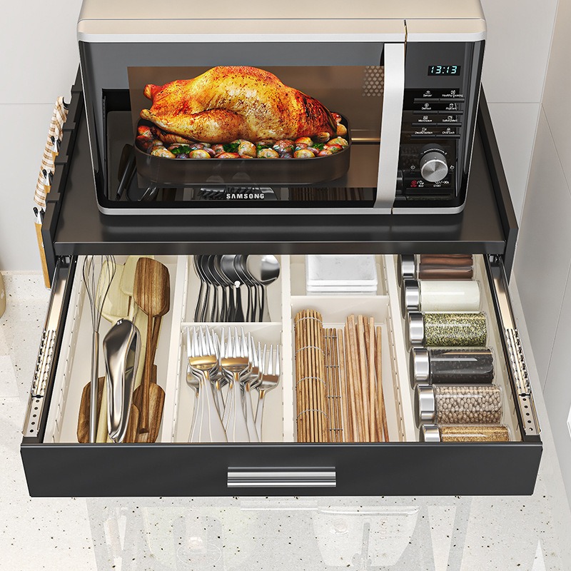 Practical Slide-out Drawer She - đánh giá và giá Kitchen Baking Drawer