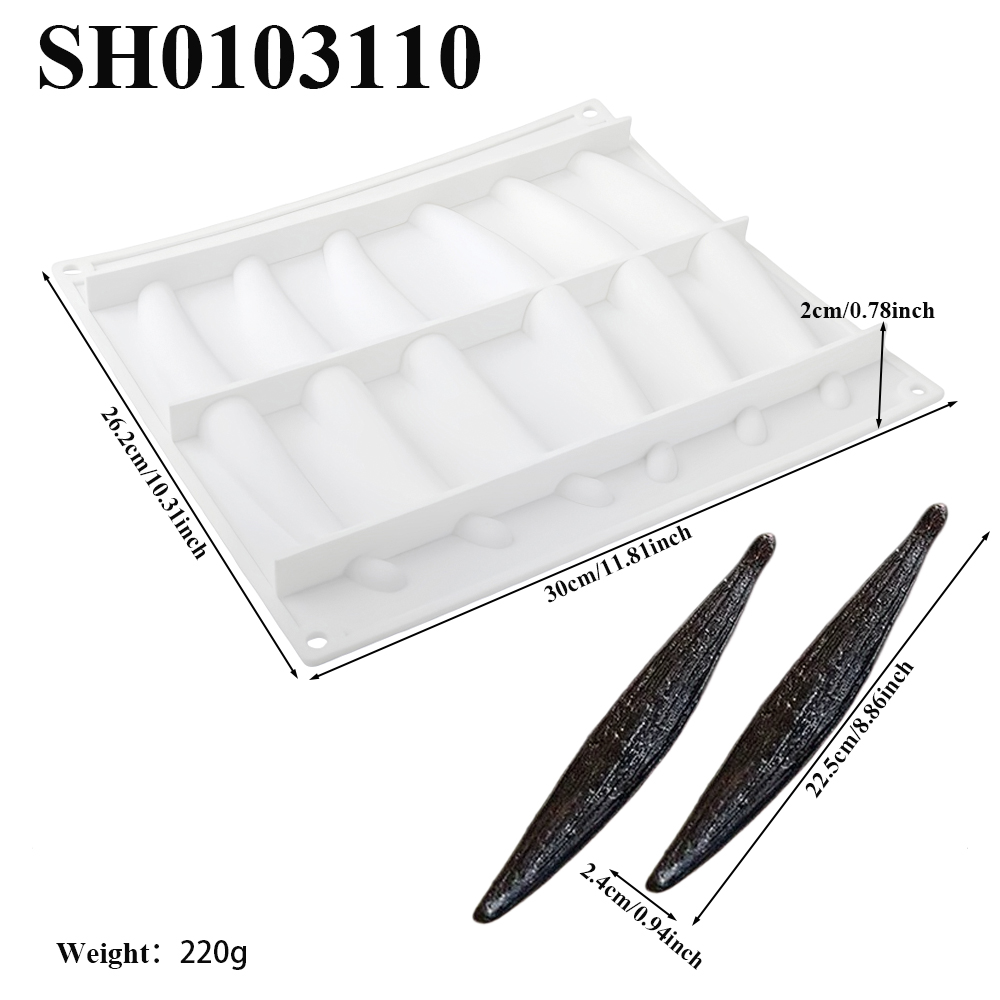 1 or 6 or 10-Cell Vanilla Pod  - đánh giá và giá Kitchen Design For Baking