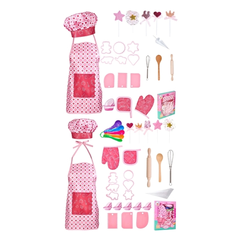 Bộ đồ chơi trang phục nấu ăn t - đánh giá và giá Kitchen Kids Baking Set