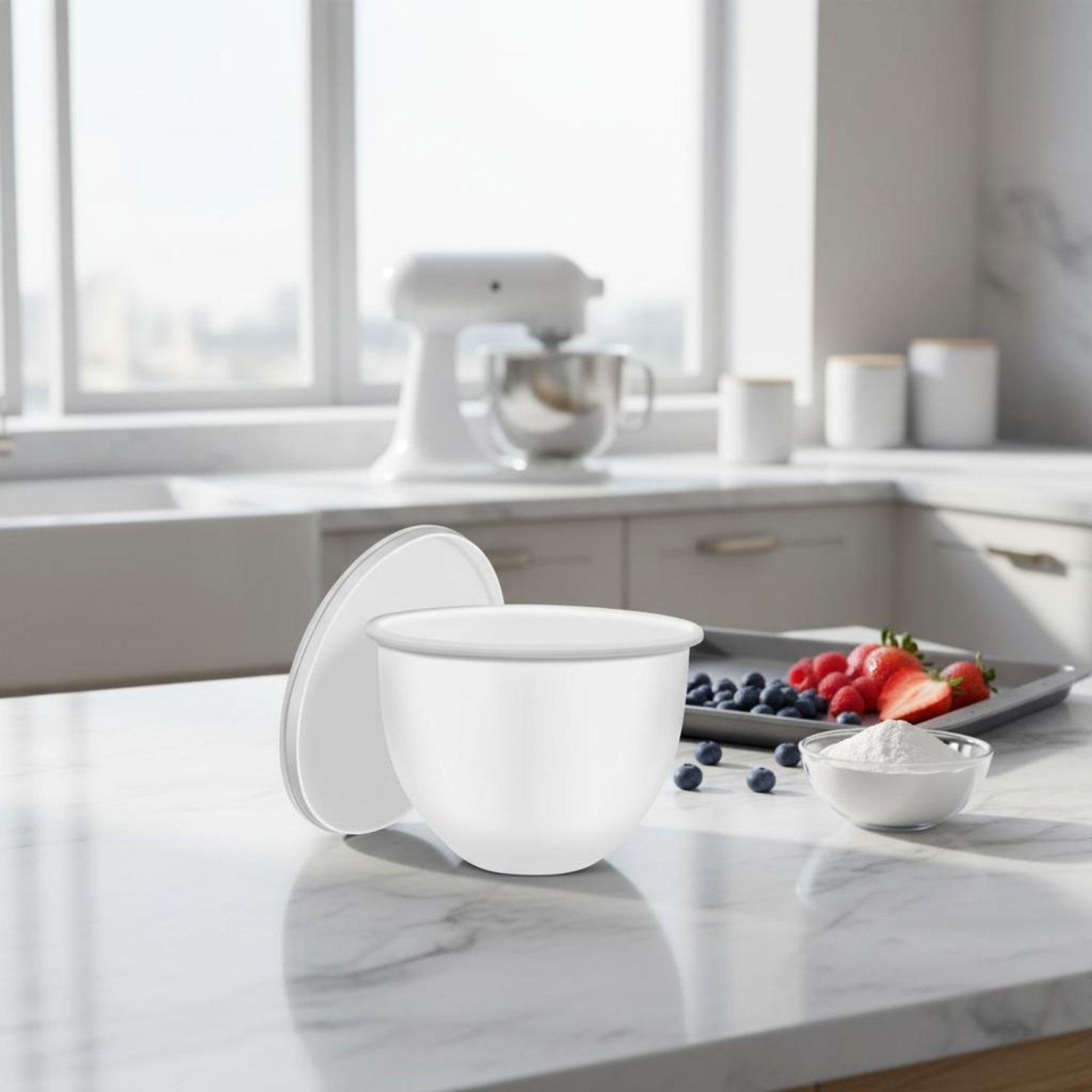 Collapsible Silicone Mixing Bo - đánh giá và giá Stand Mixer Bowl