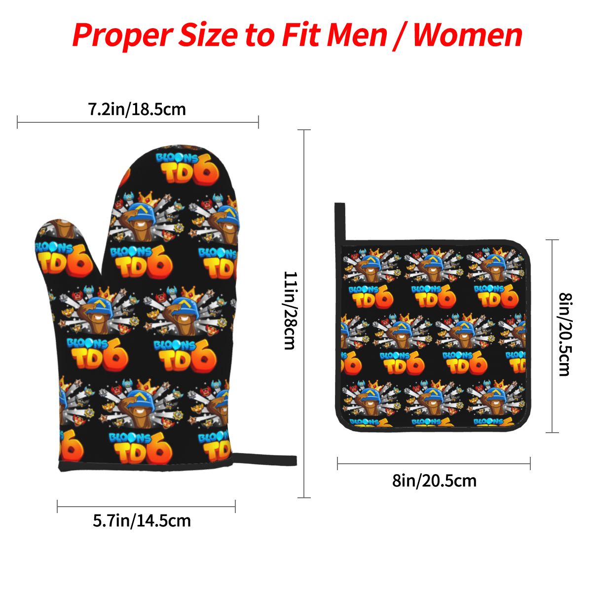 Bloons Td 6 For Kids Oven Mitt - đánh giá và giá Kitchen Kids Baking Set