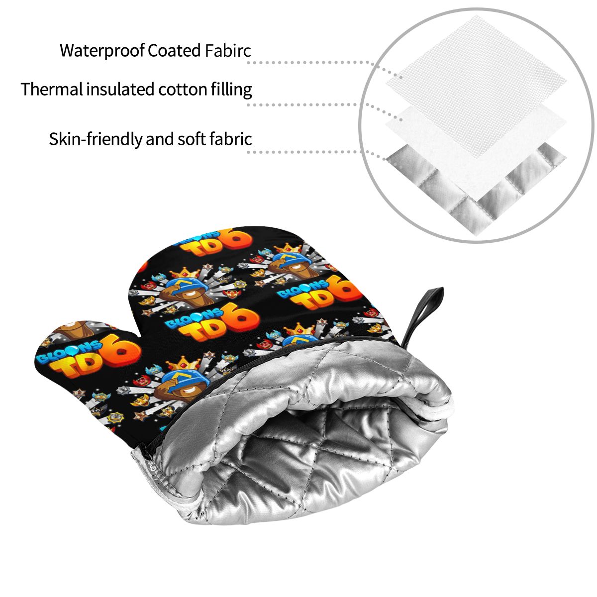 Bloons Td 6 For Kids Oven Mitt - đánh giá và giá Kitchen Kids Baking Set
